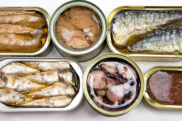 canned fish 